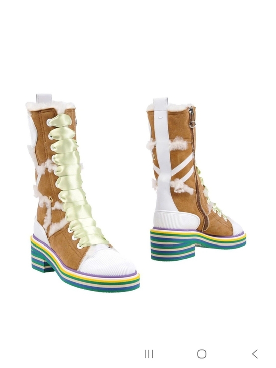 Maison Martin Margiela Shoes - MAISON MARGIELA Ankle SHEARLING Boot $1150 SIZE US 7 NWB